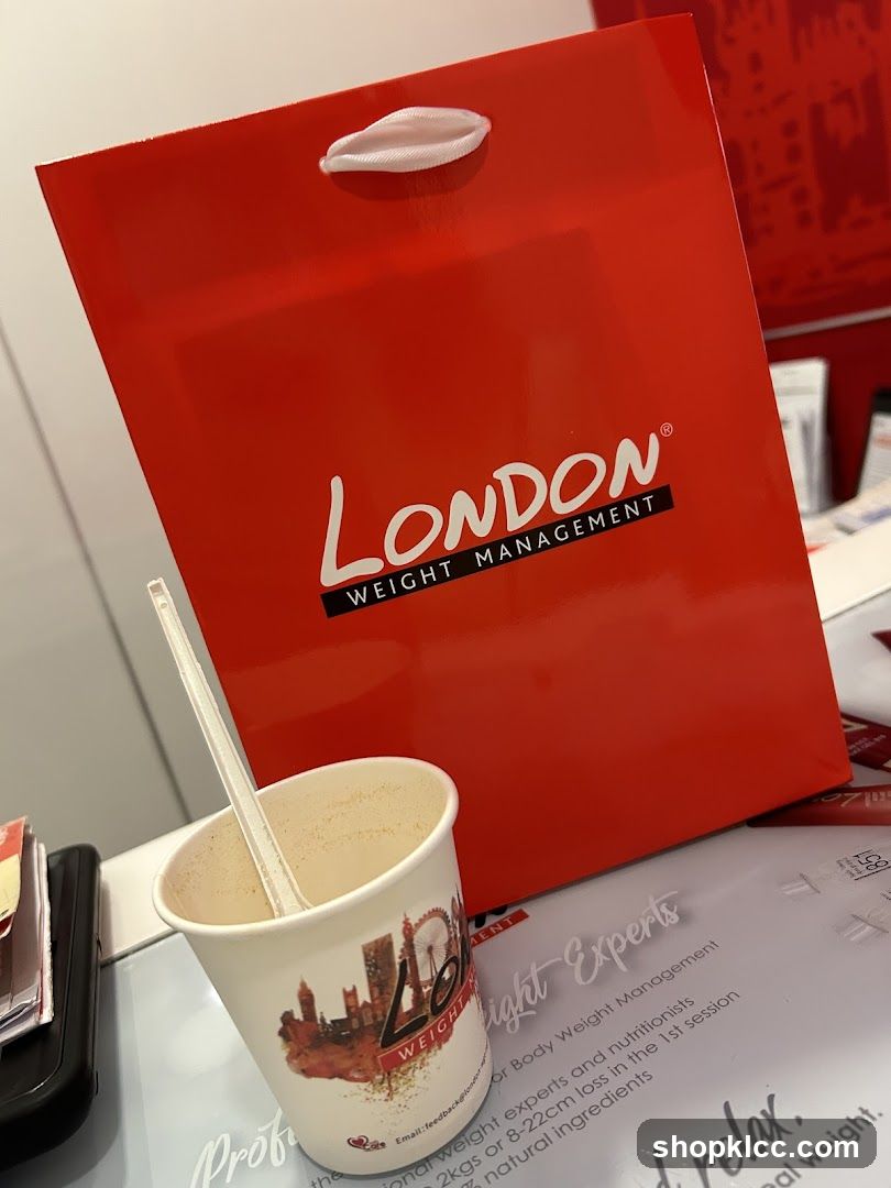 London Weight Management Bag and Cup