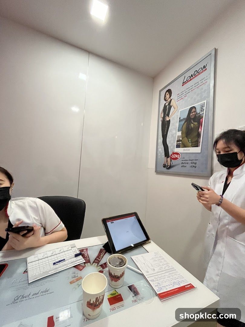 Weight loss clinic consultation