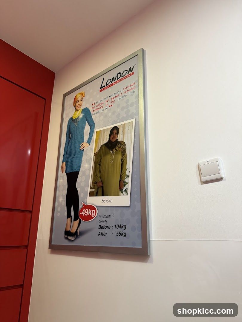 London Weight Management Advertisement