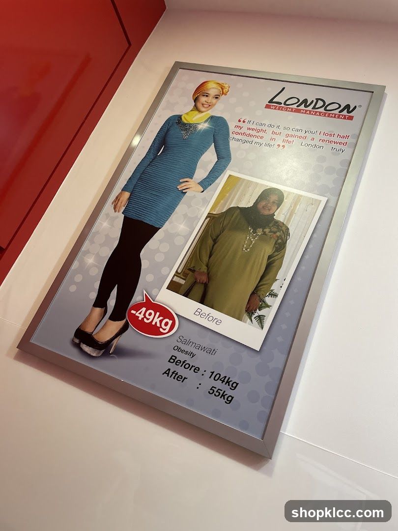 London Weight Management Advertisement