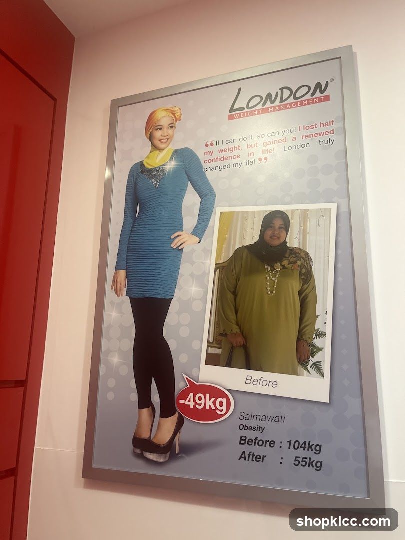London Weight Management Advertisement