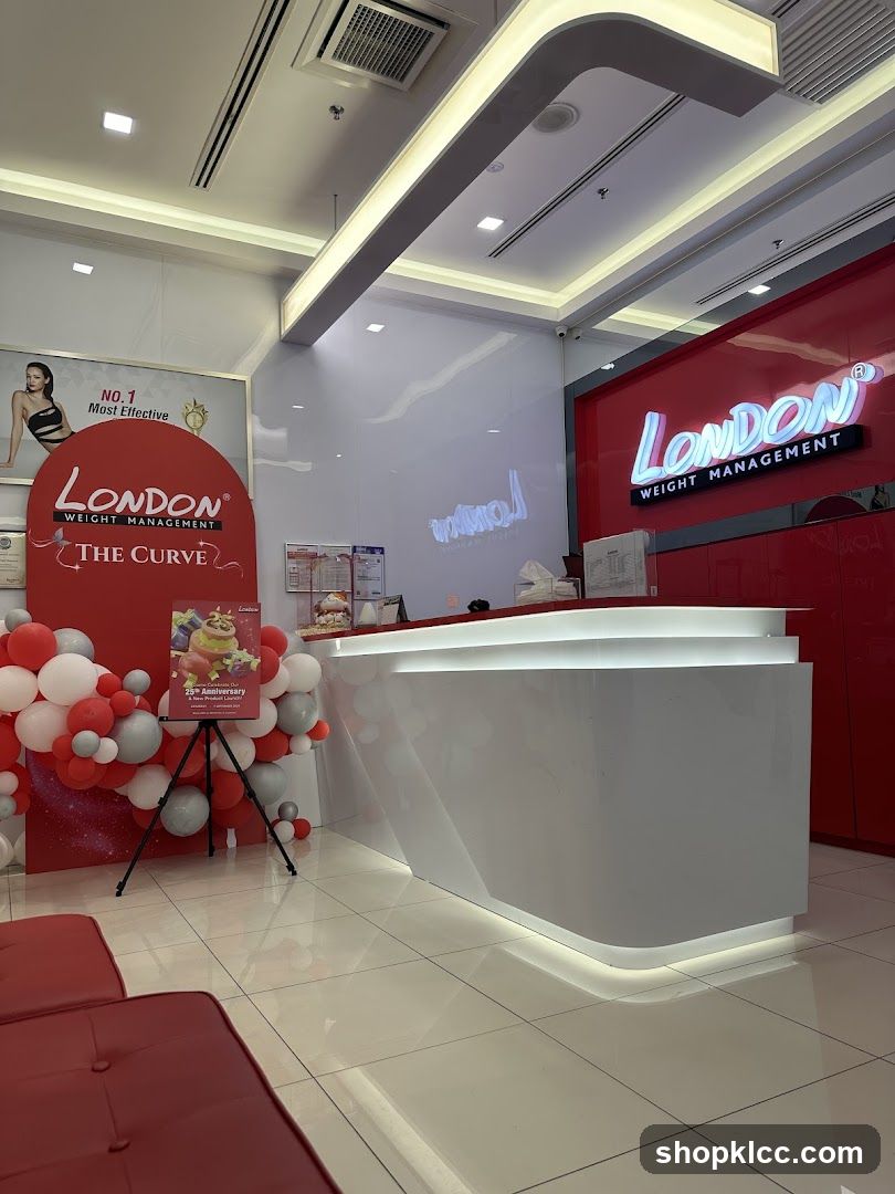 London Weight Management Reception Area