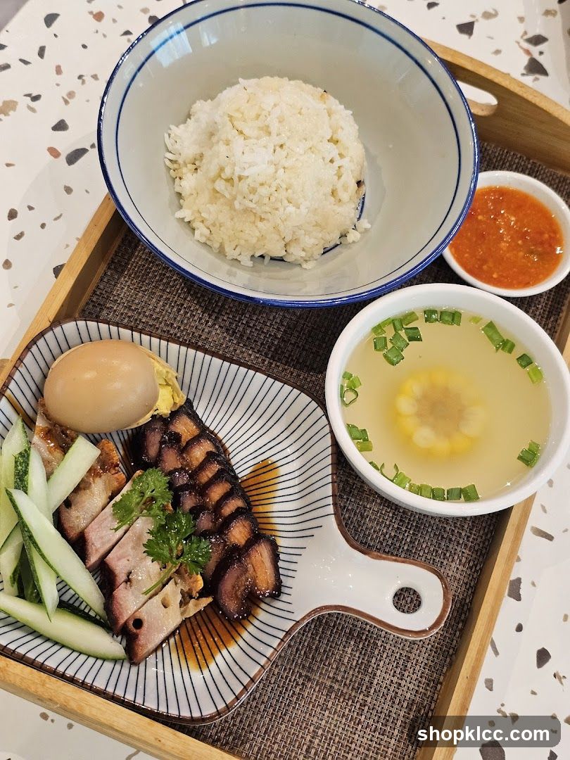 Roasted Pork and Rice Set