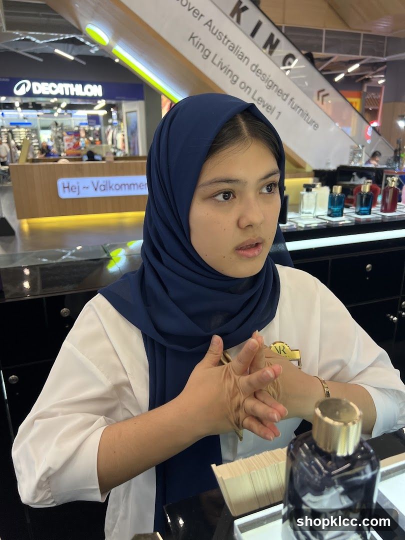 Woman in a store