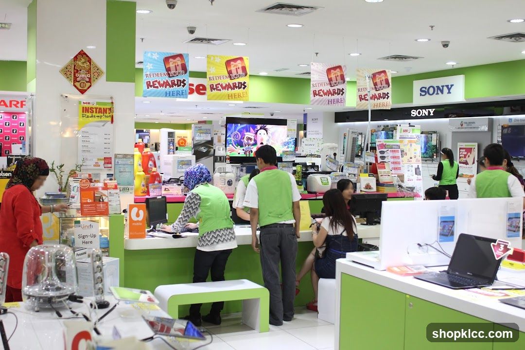 Electronics Store Interior