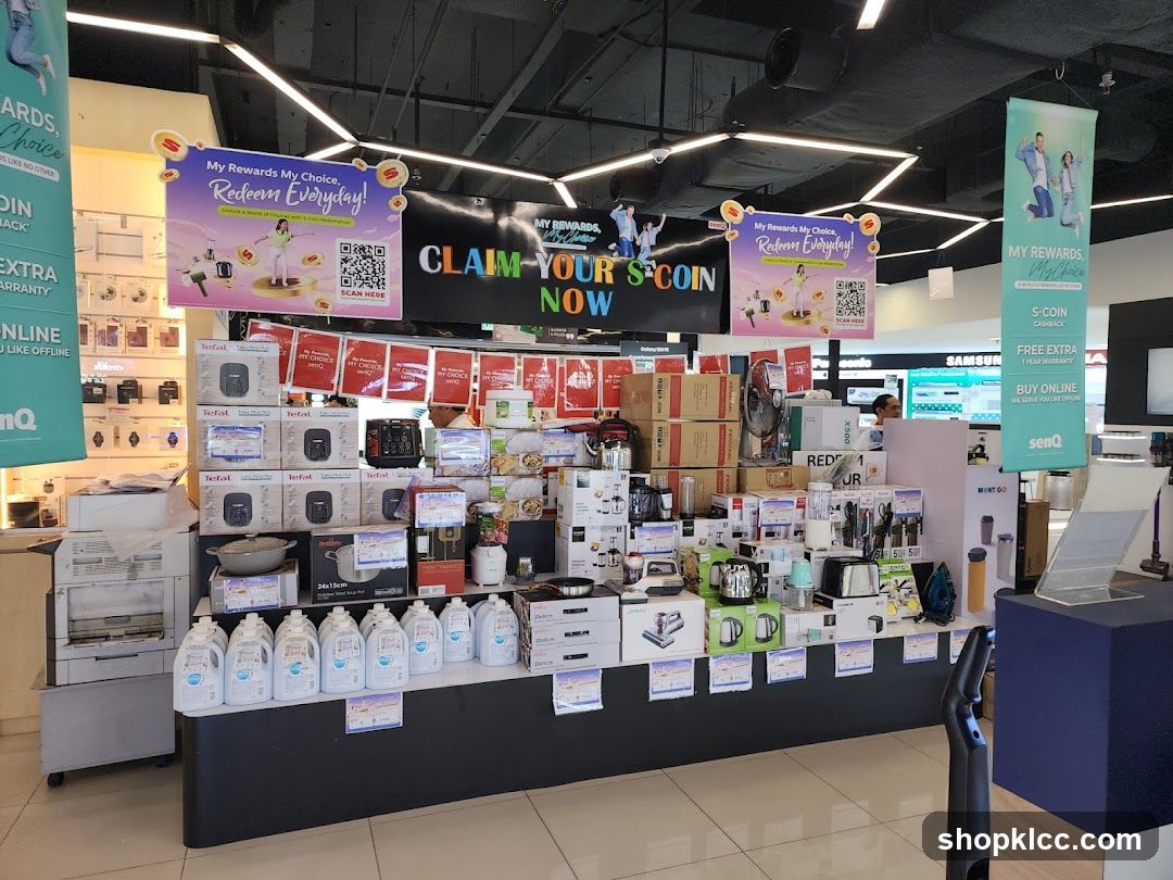 Electronics Store Display