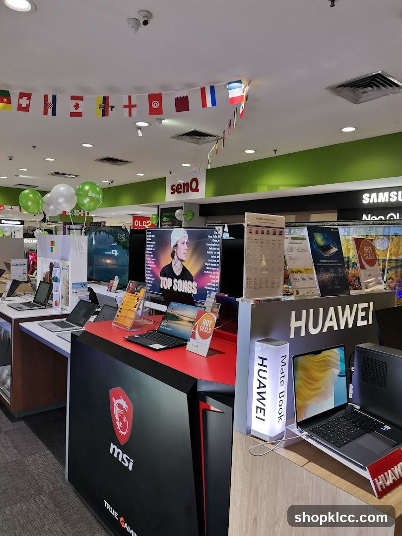 Electronics Store Display