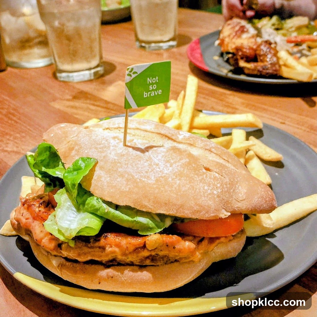 Sandwich and Fries