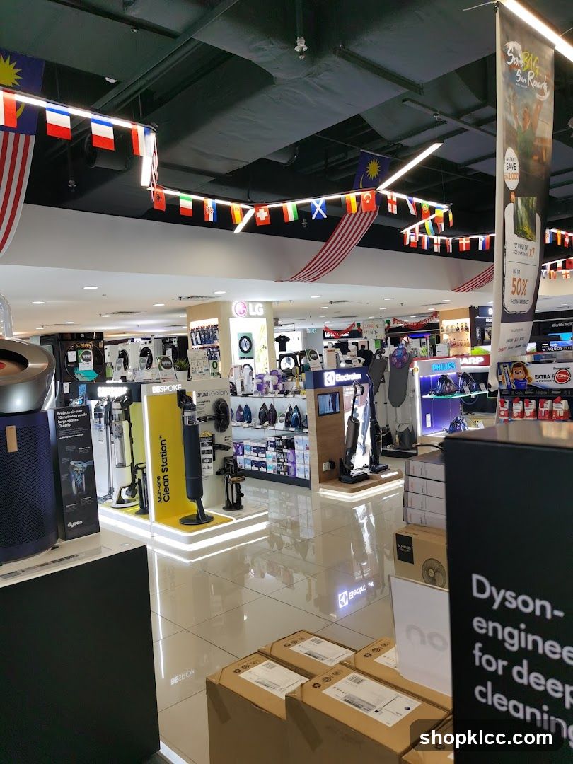 Electronics Store Interior