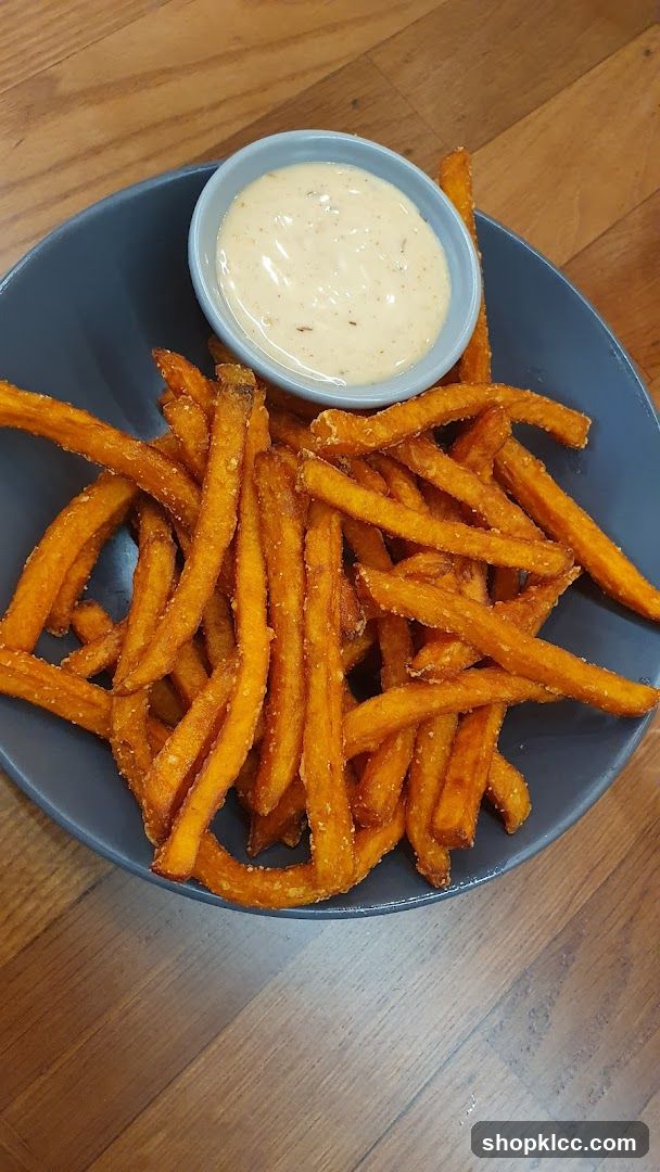 Sweet Potato Fries with Dip