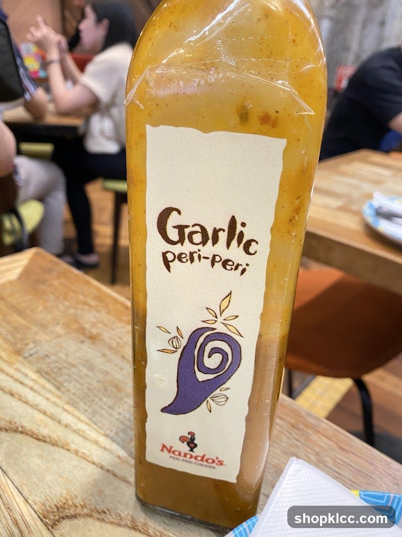 Nando's Garlic Peri-Peri Sauce Bottle