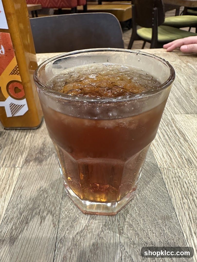 Iced Tea and Bottle