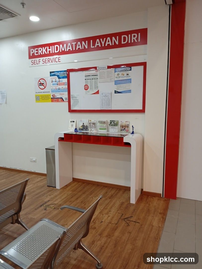 Self-Service Area