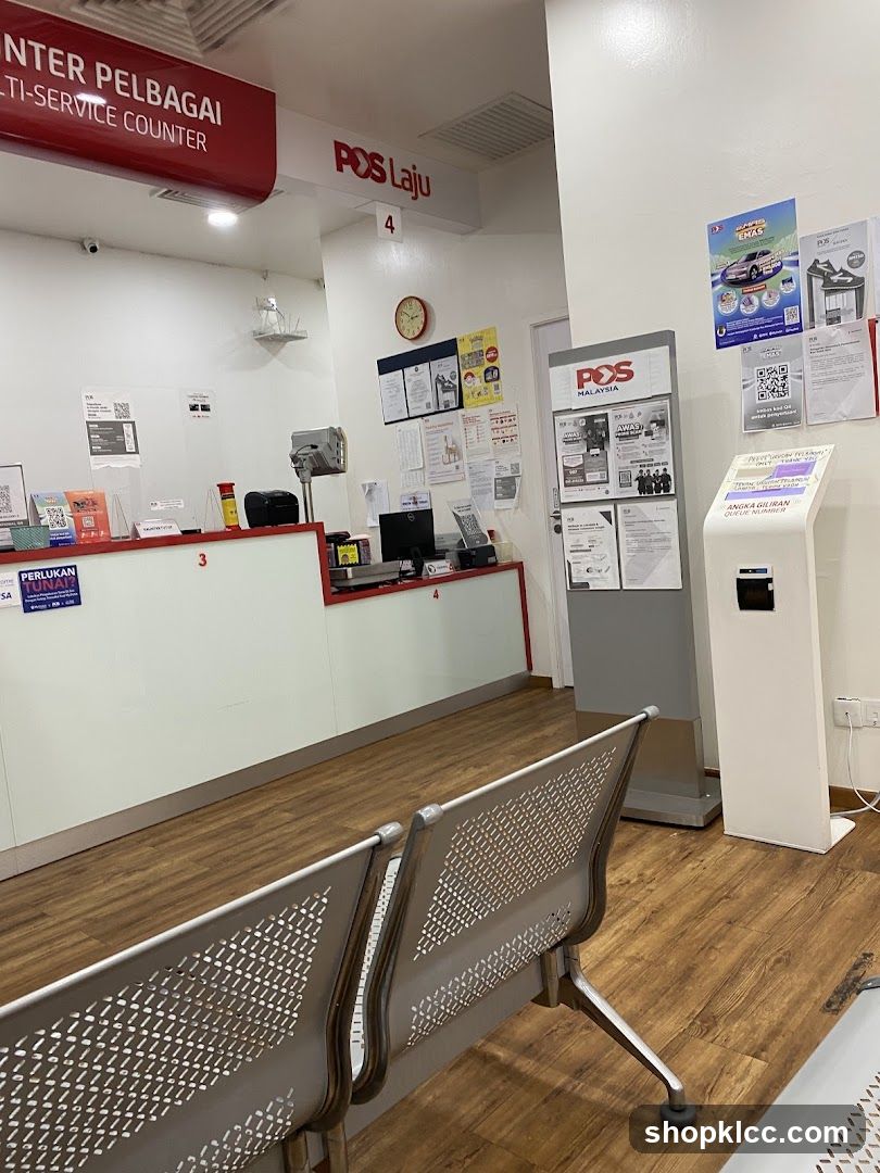 POS Laju Service Counter
