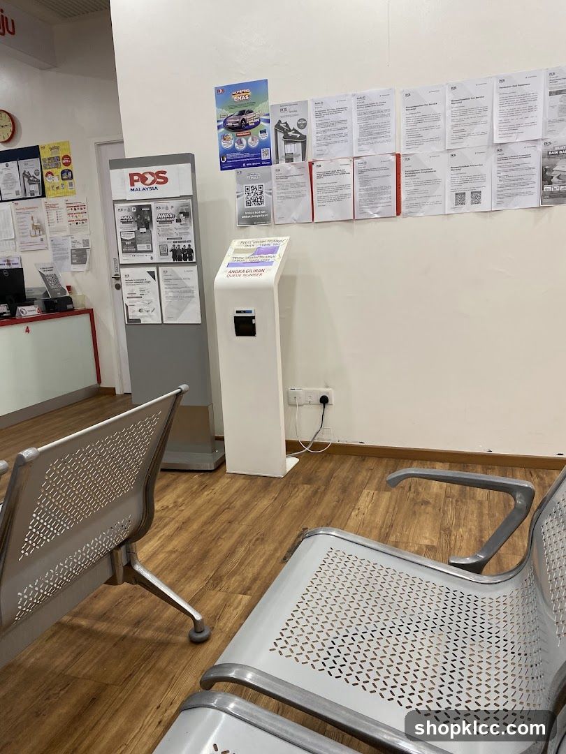 POS Malaysia Waiting Area