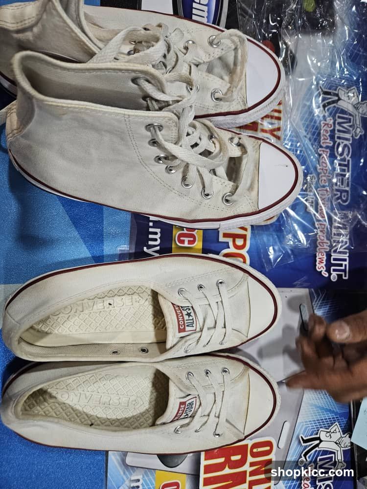 White Converse Shoes