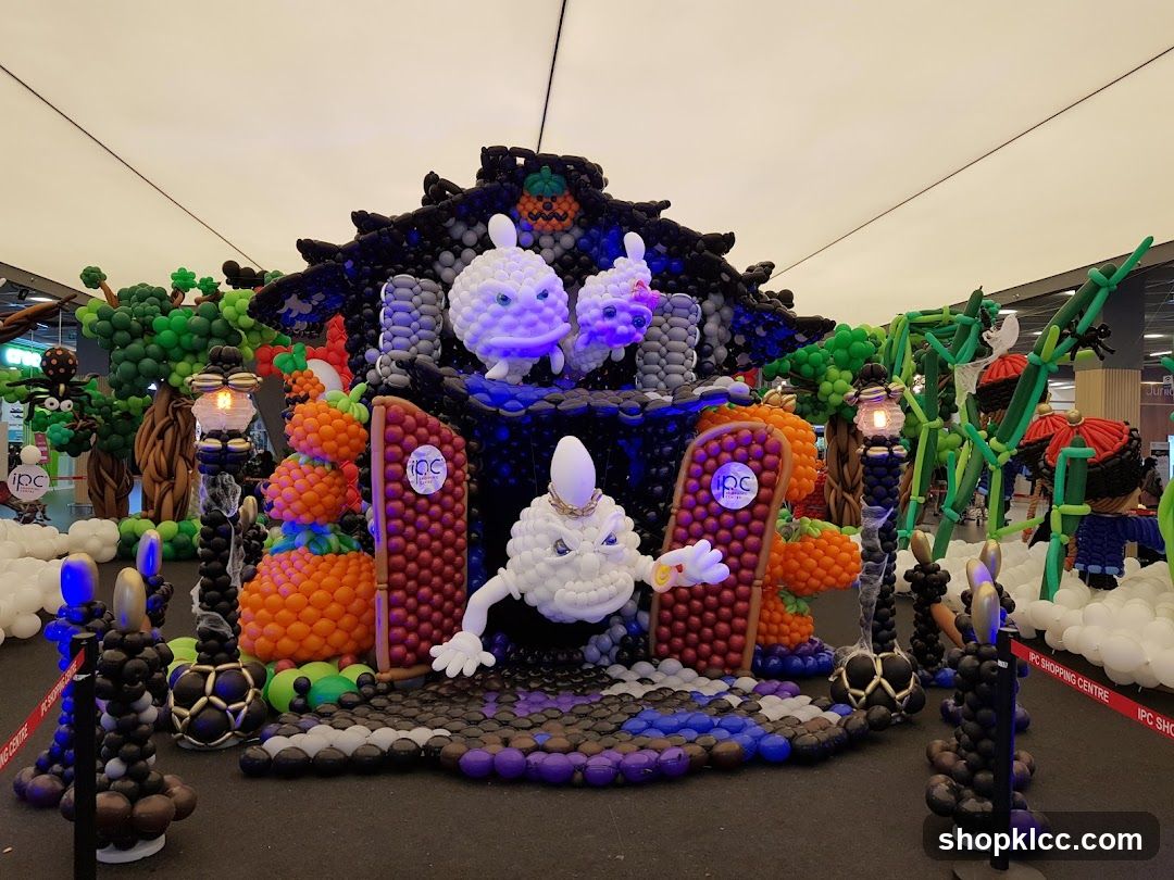 Halloween Balloon Display