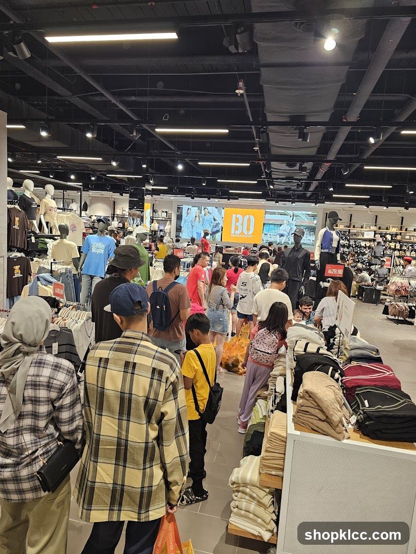 Busy Clothing Store
