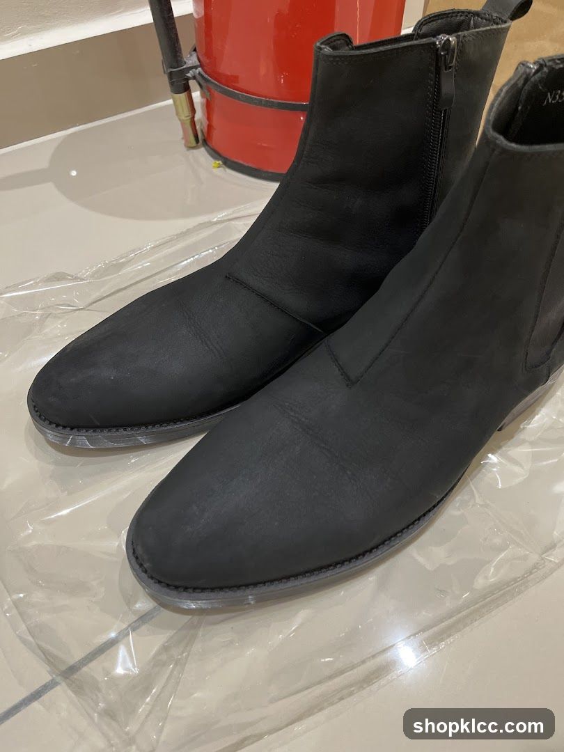 Black Leather Boots