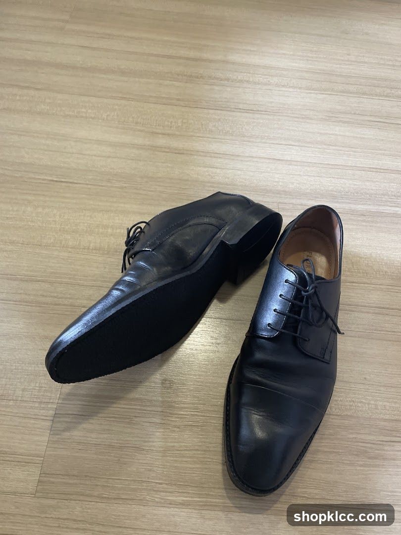 Black Leather Dress Shoes