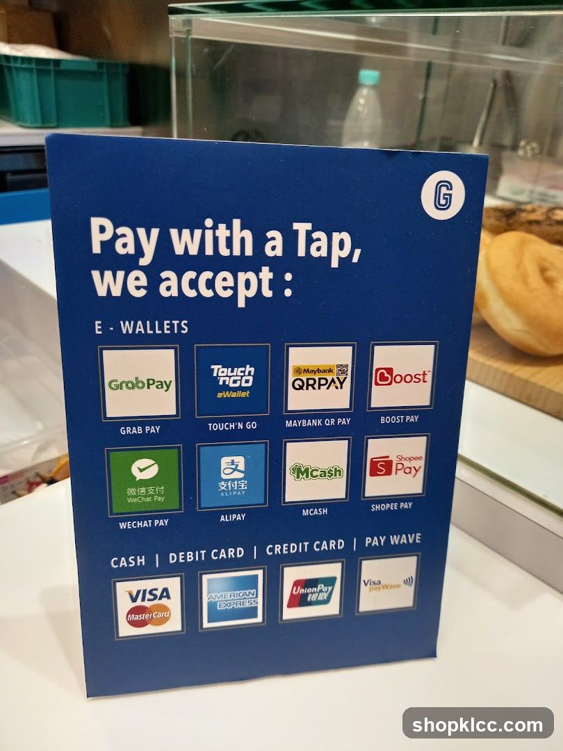 Payment Methods Sign