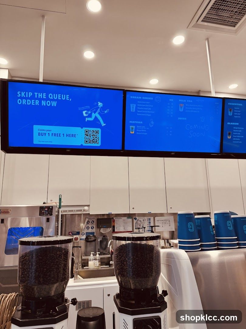 Cafe Menu and Promotion