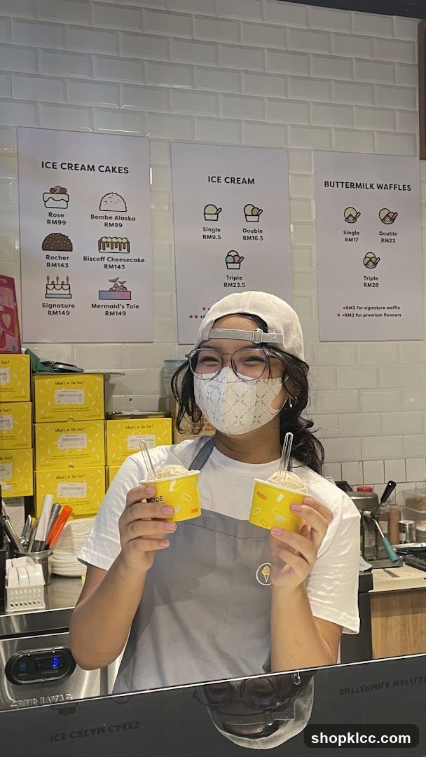 Ice Cream Menu