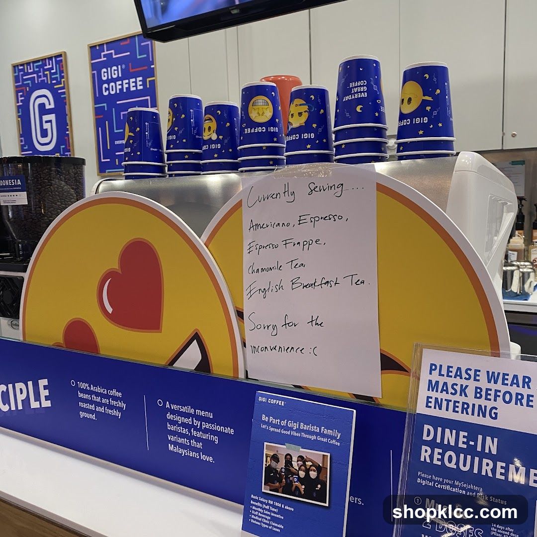 Gigi Coffee Counter