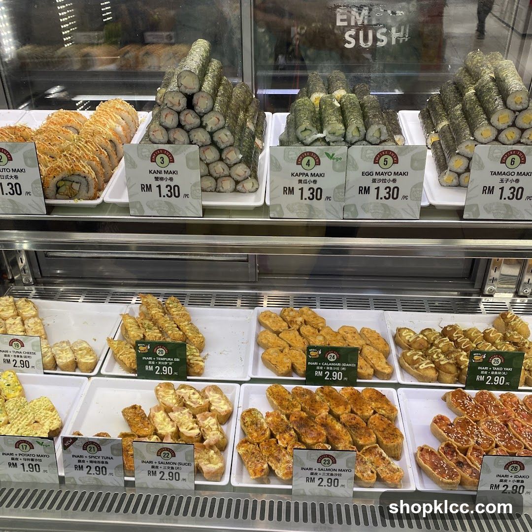 Sushi and Inari Display