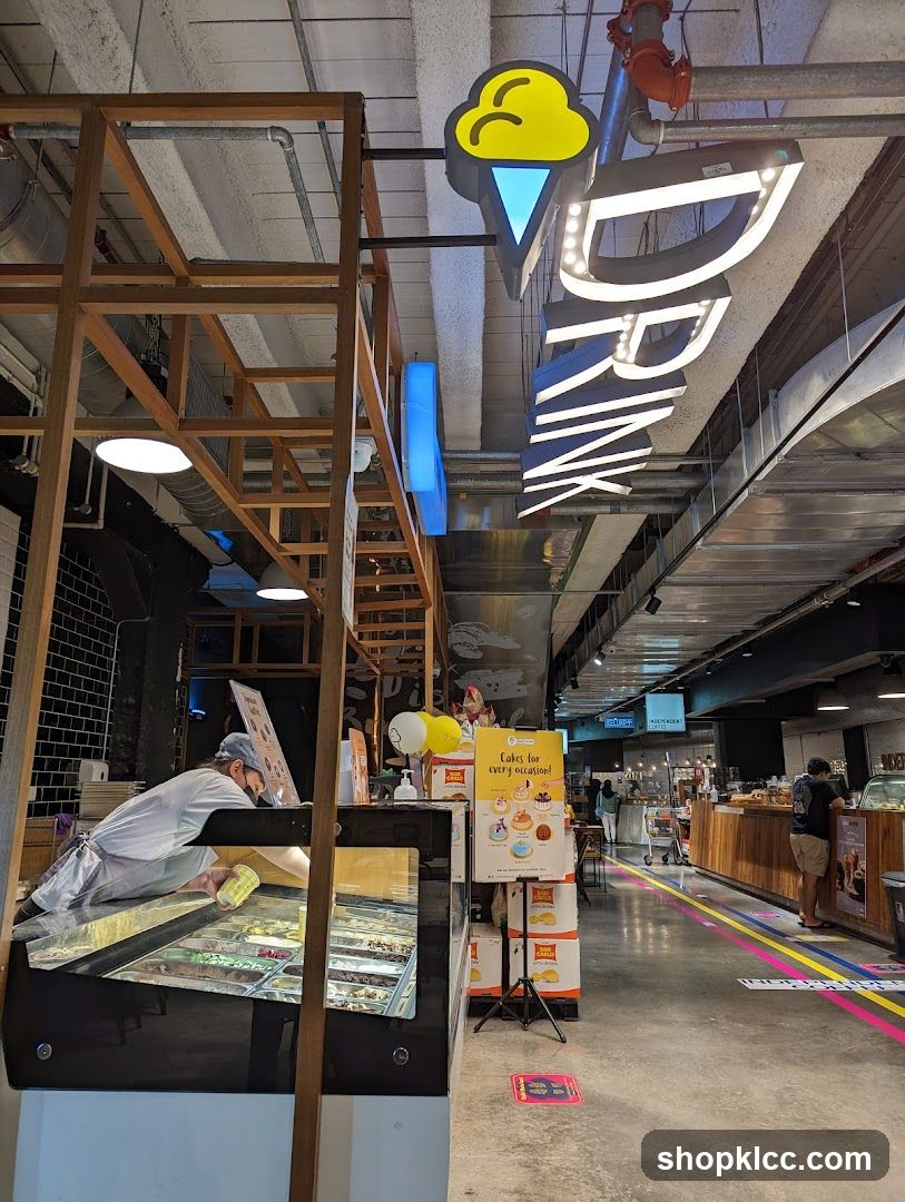 Ice Cream and Drink Signage