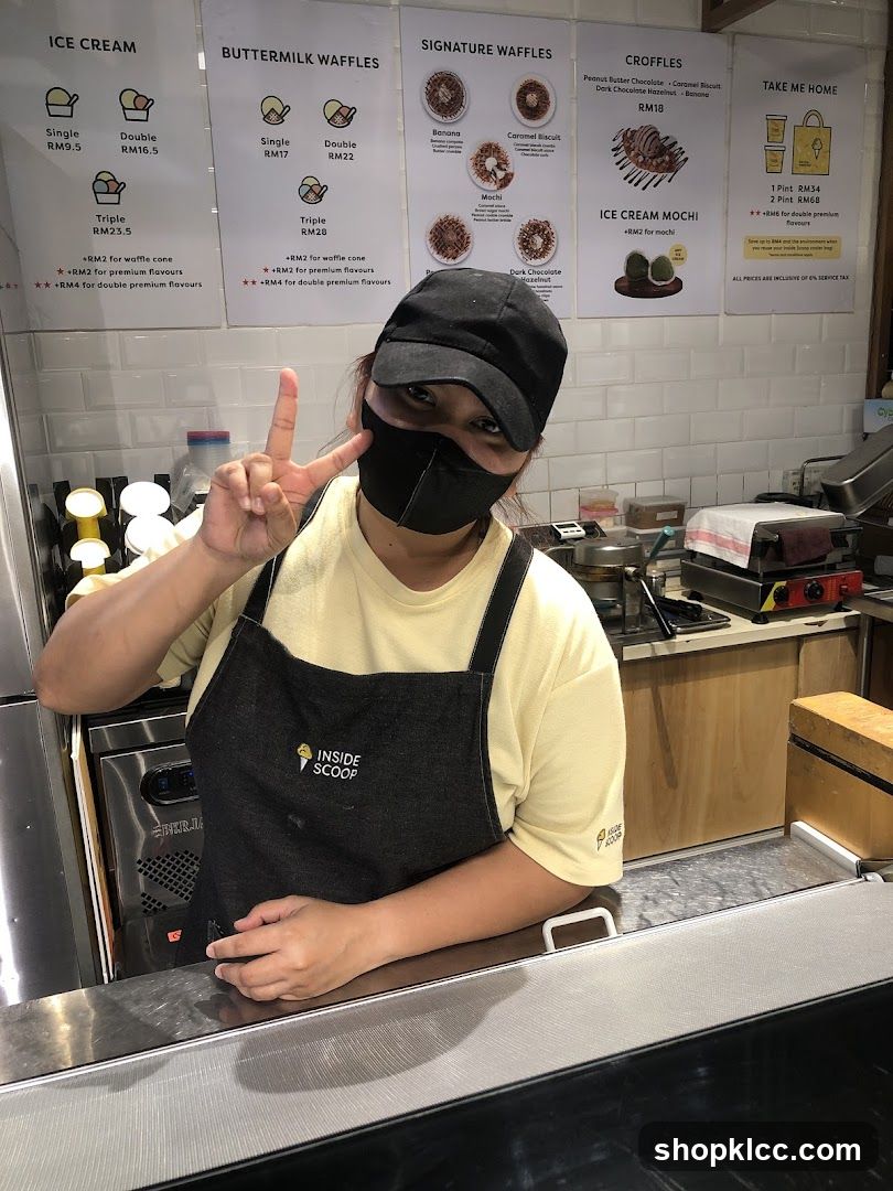 Ice Cream and Waffle Shop Staff