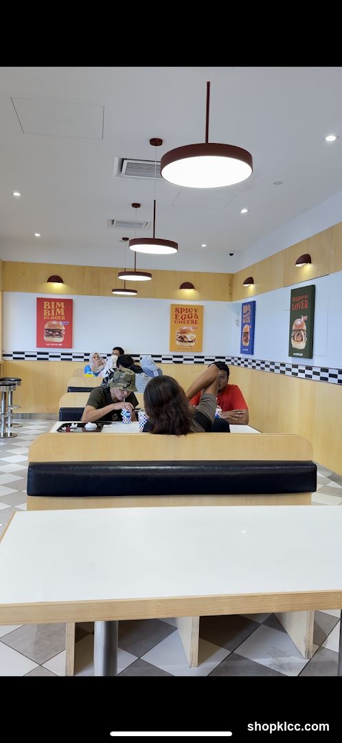 Restaurant Interior with Diners