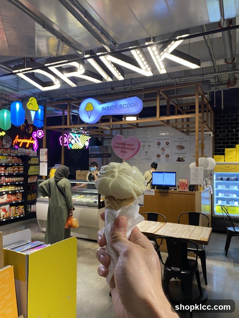 Ice Cream Shop Interior