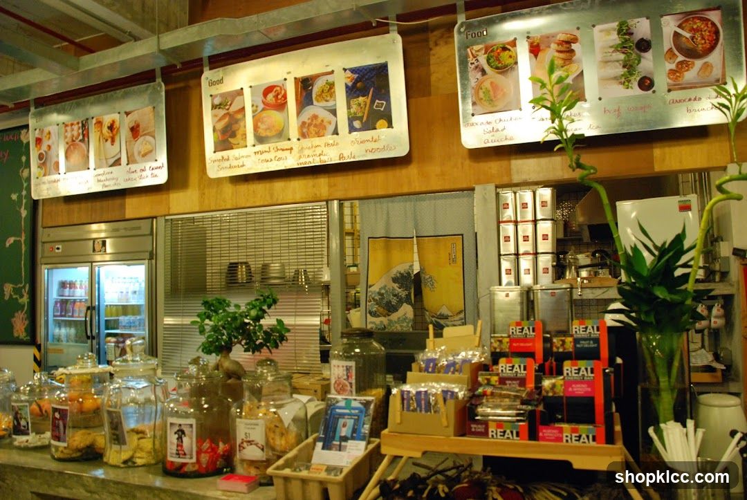 Cafe Counter Display