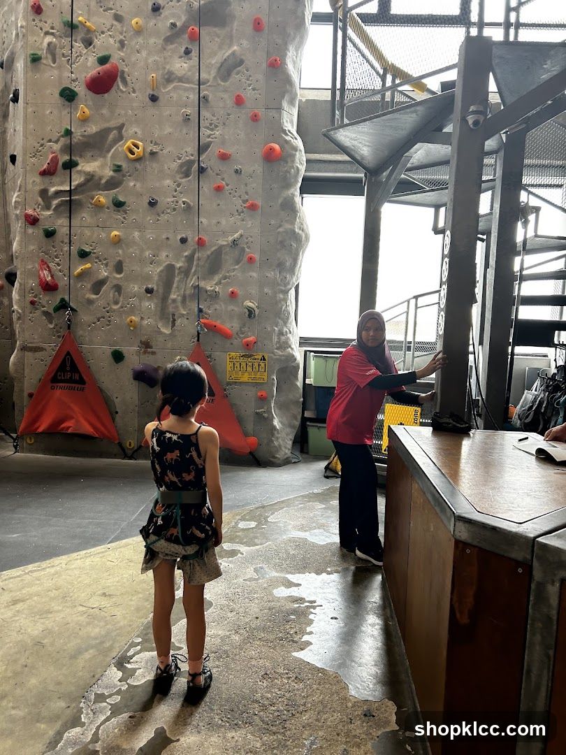 Climbing Gym Interior