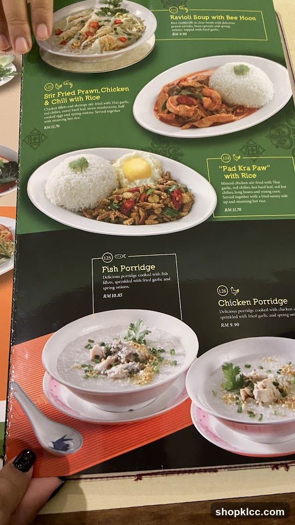 Menu Items