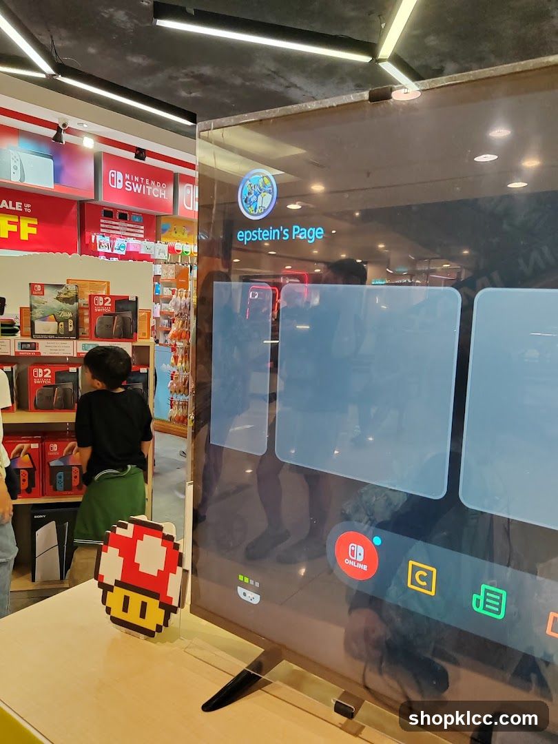 Nintendo Switch Store Display