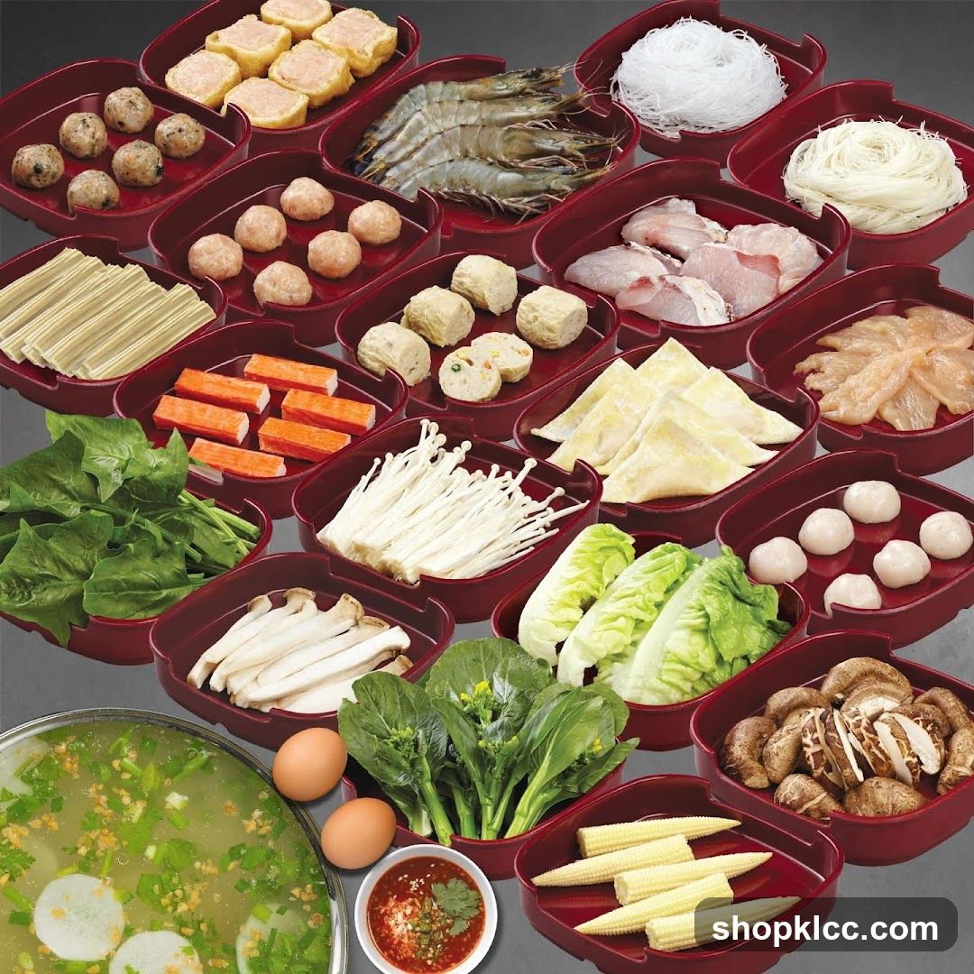 Assortment of Hot Pot Ingredients