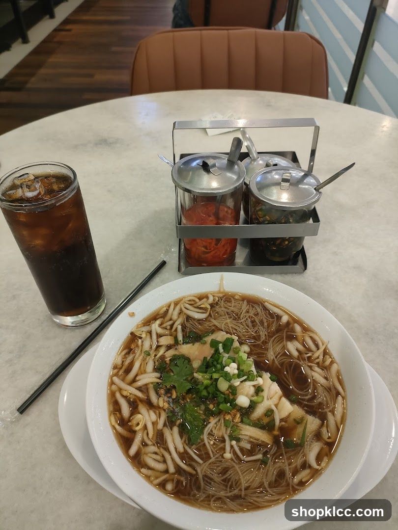 Noodle Soup and Drink