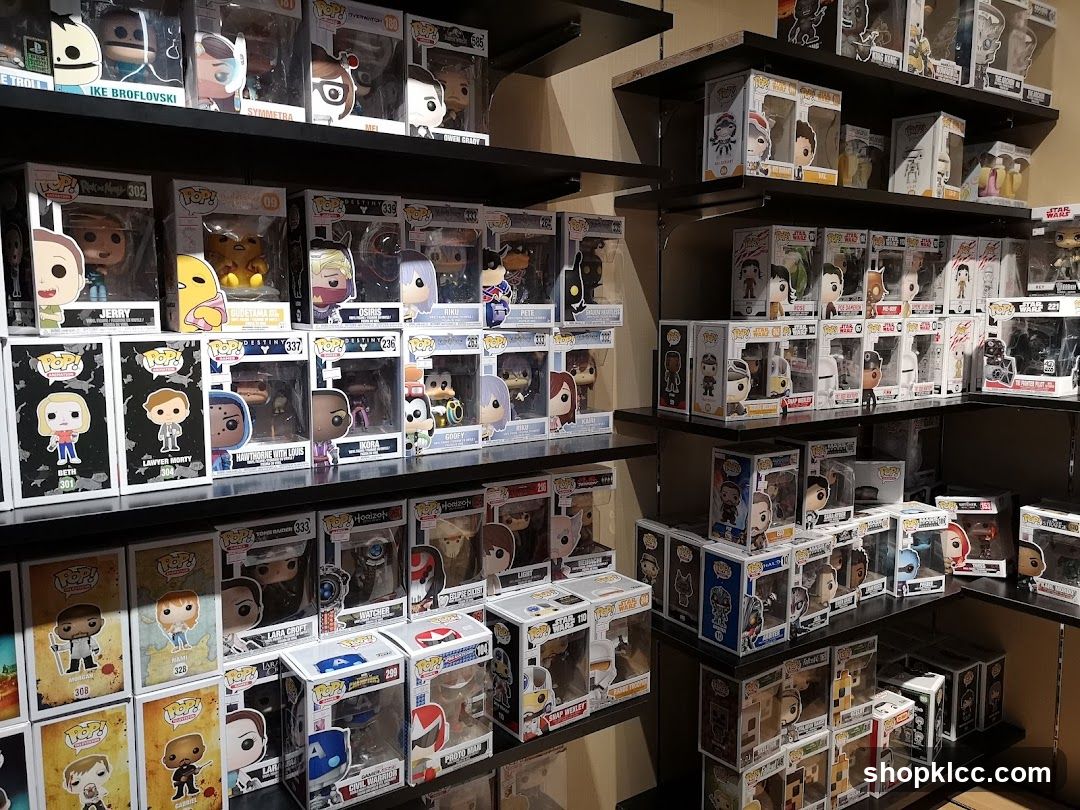 Collection of Funko Pop! figures