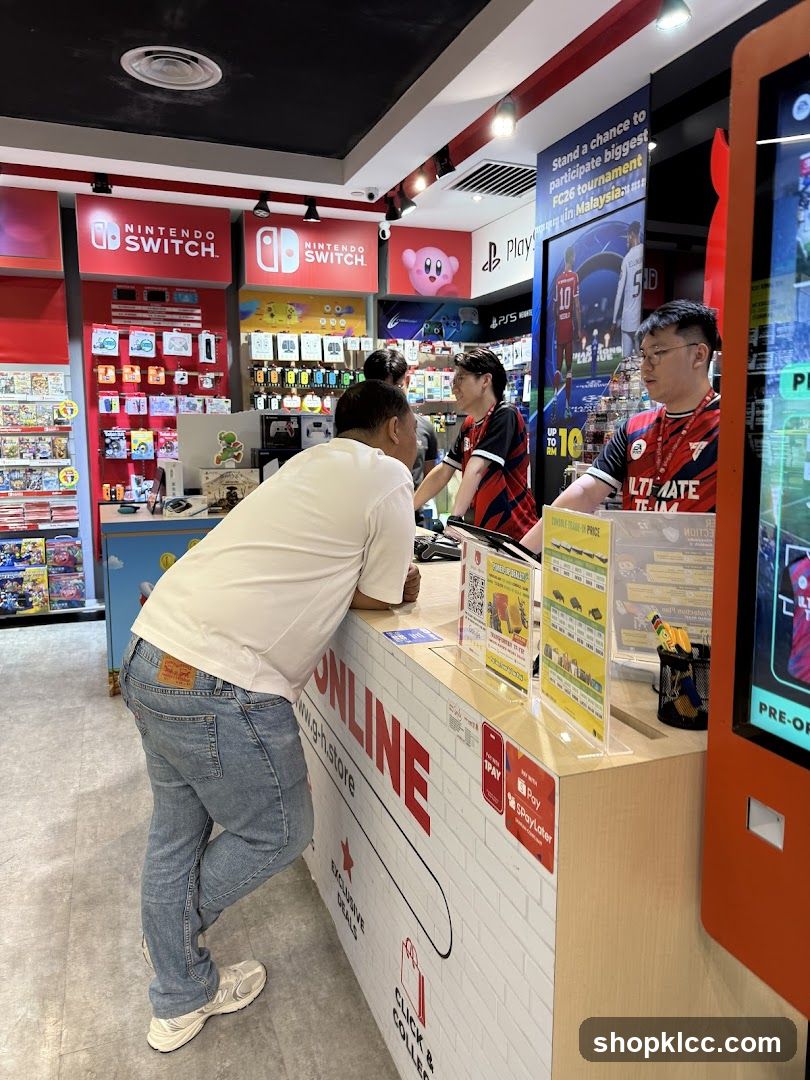 Video Game Store Counter