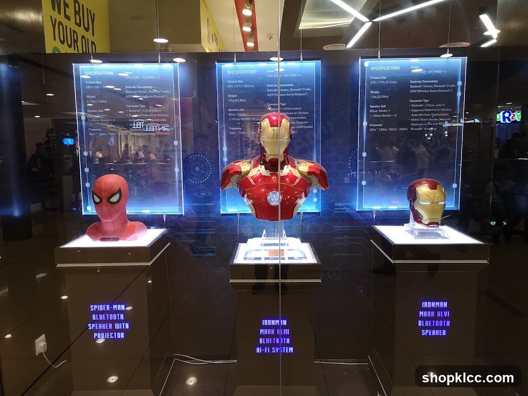 Marvel Character Themed Bluetooth Speakers