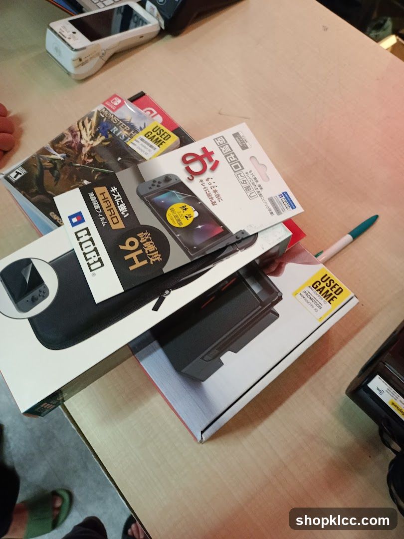 Nintendo Switch Accessories and Game