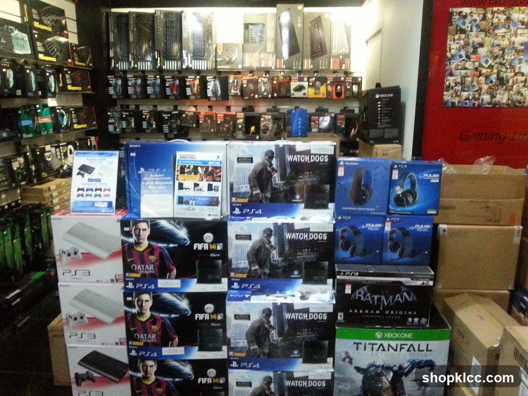 Video Game Store Display