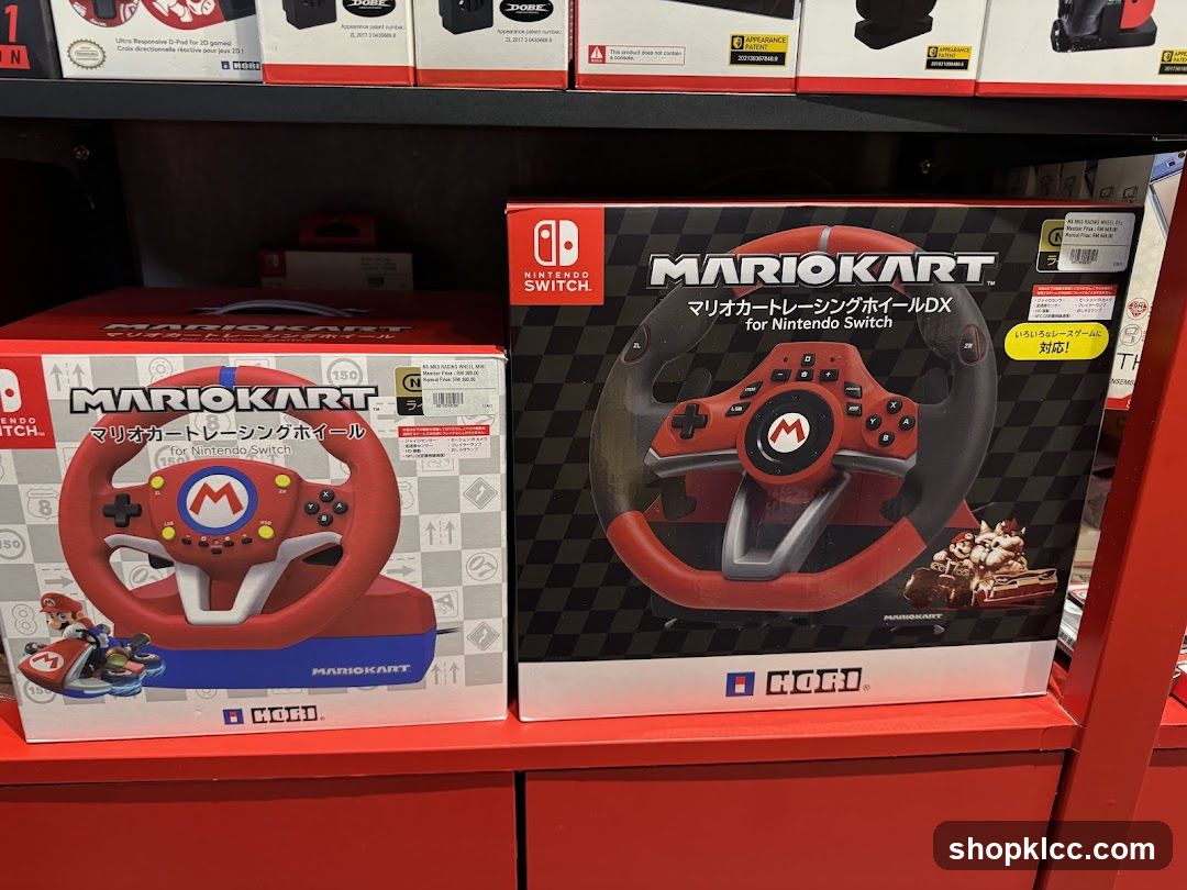 Mario Kart Racing Wheels for Nintendo Switch