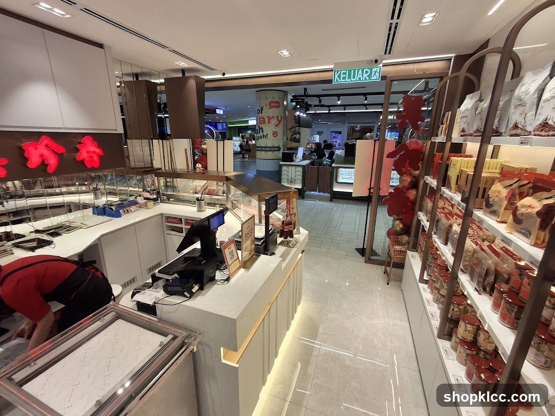 Store Interior with Packaged Goods