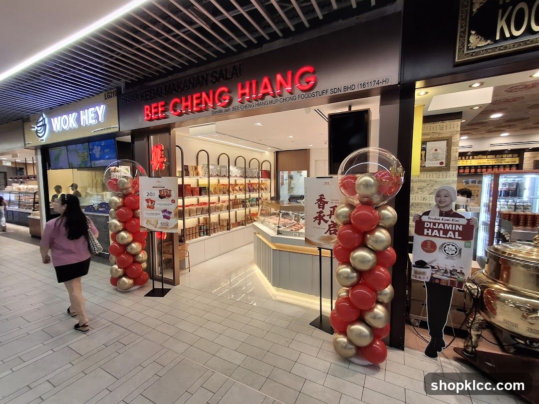 Bee Cheng Hiang Storefront