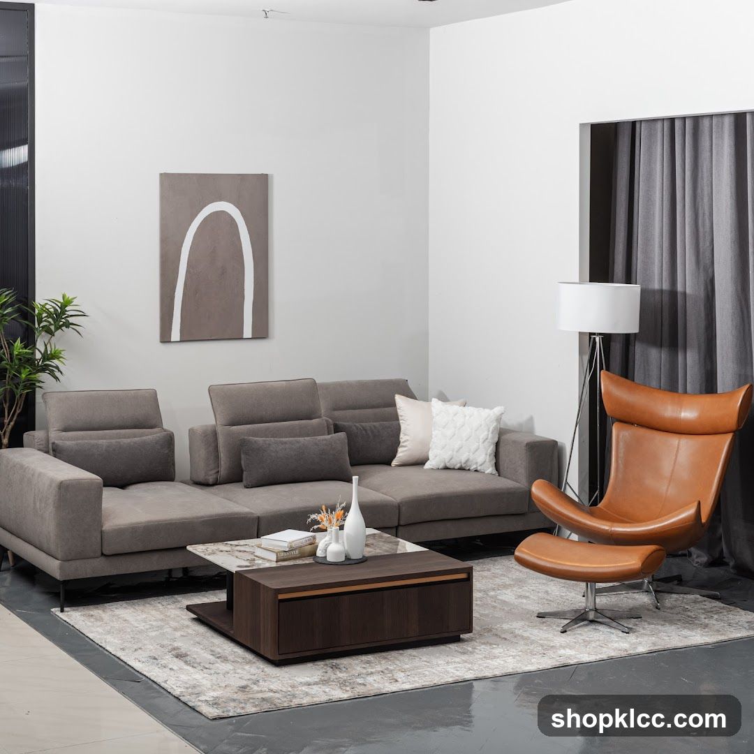 Modern Living Room Setup