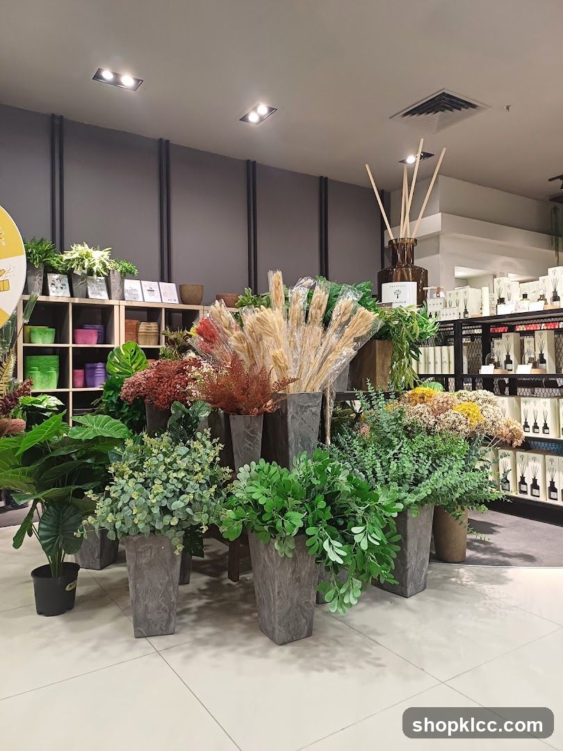 Artificial Plants Display