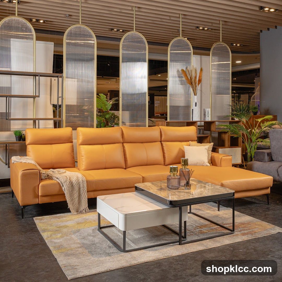 Modern Living Room Display